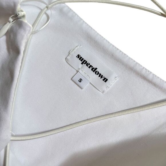 superdown Cia Mini Dress in White - Picture 2 of 5